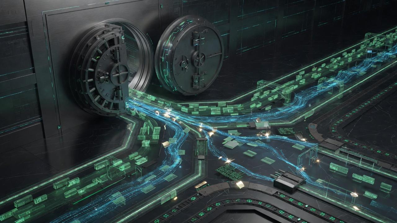 Banking transformation visual