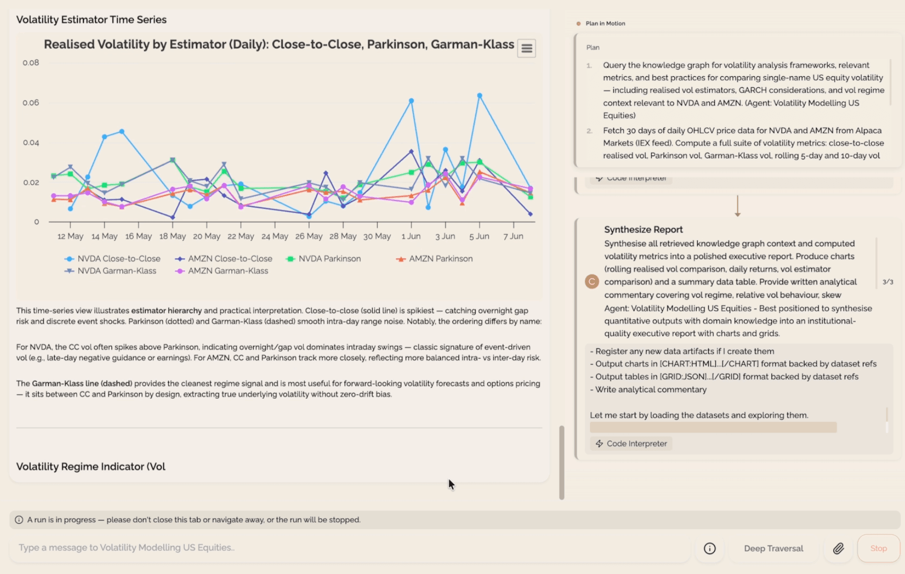 AlphaAgent experience layer visual